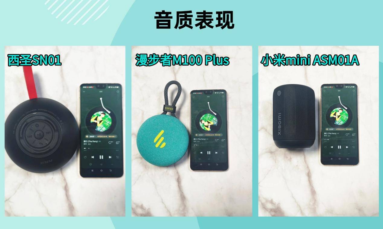 、西圣、小米三款音箱大PK结果出乎意料爱游戏ayx网站蓝牙音箱哪个好？漫步者(图3)